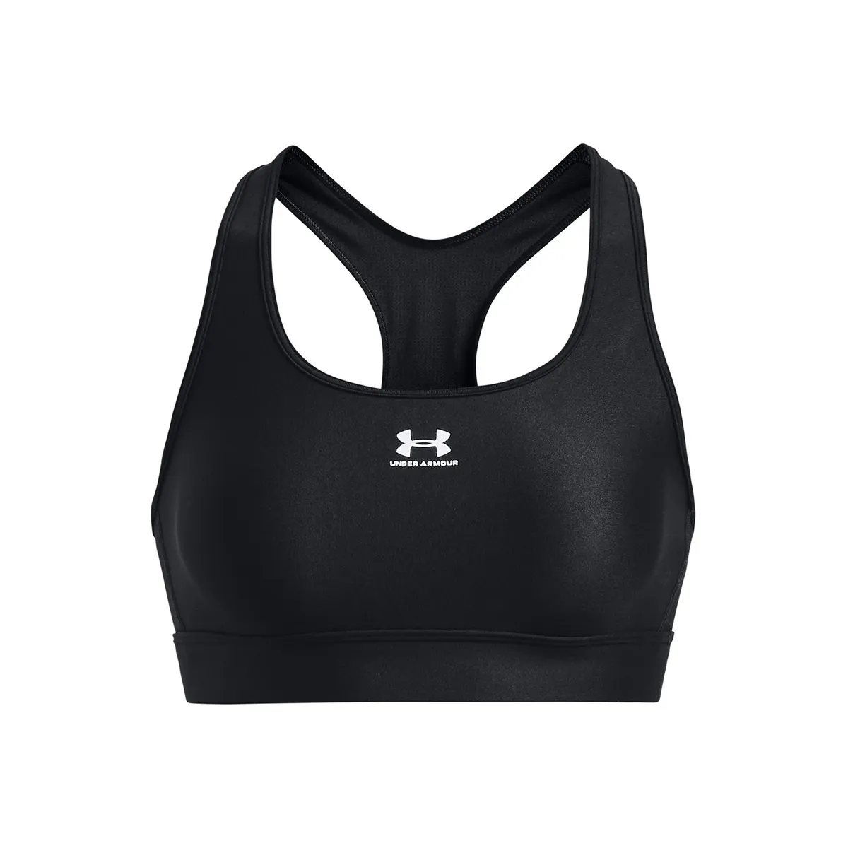 UNDER ARMOUR - Sostén sinrelleno HeatGear Mid mujer Negro UNDER ARMOUR