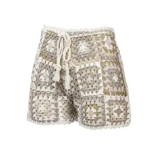 ROCKFORD - Short Algodón Orgánico Bourget Azul Mujer