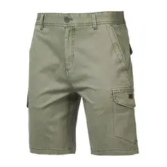 ROCKFORD - Short Natural Flex Kuna Verde Oscuro Hombre