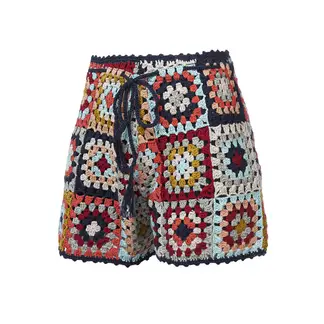 ROCKFORD - Short Algodón Orgánico Bourget Rojo Mujer