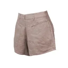 ROCKFORD - Short Lino Orgánico Vendres Café Mujer