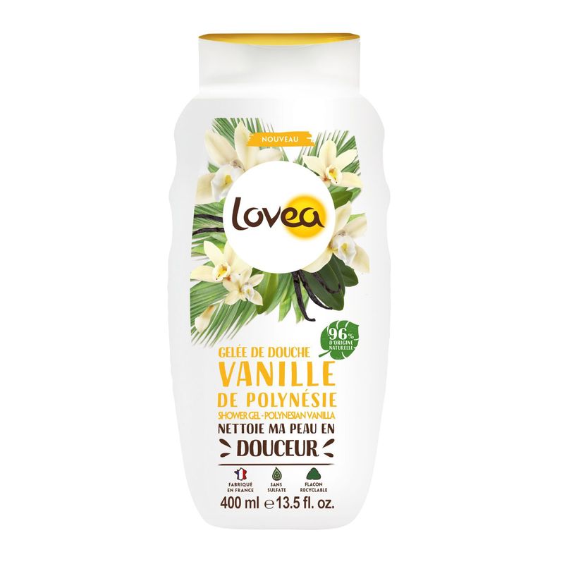 LOVEA - Gel de Ducha - Vainilla Polinesica - Lovea - 400 ml.
