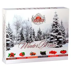 BASILUR - Winter Berries Surtido Te Con Berries 60 Bolsas -
