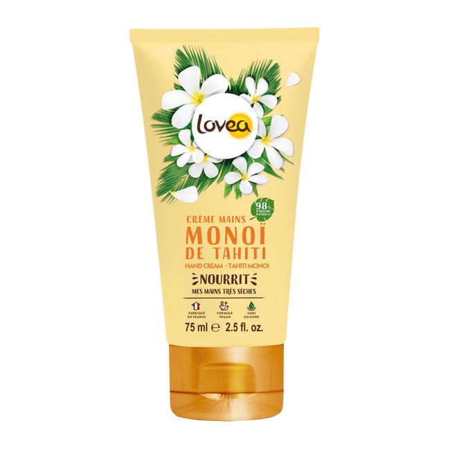 LOVEA - Crema de Manos Aceite de Monoï - Lovea - 75ml.-