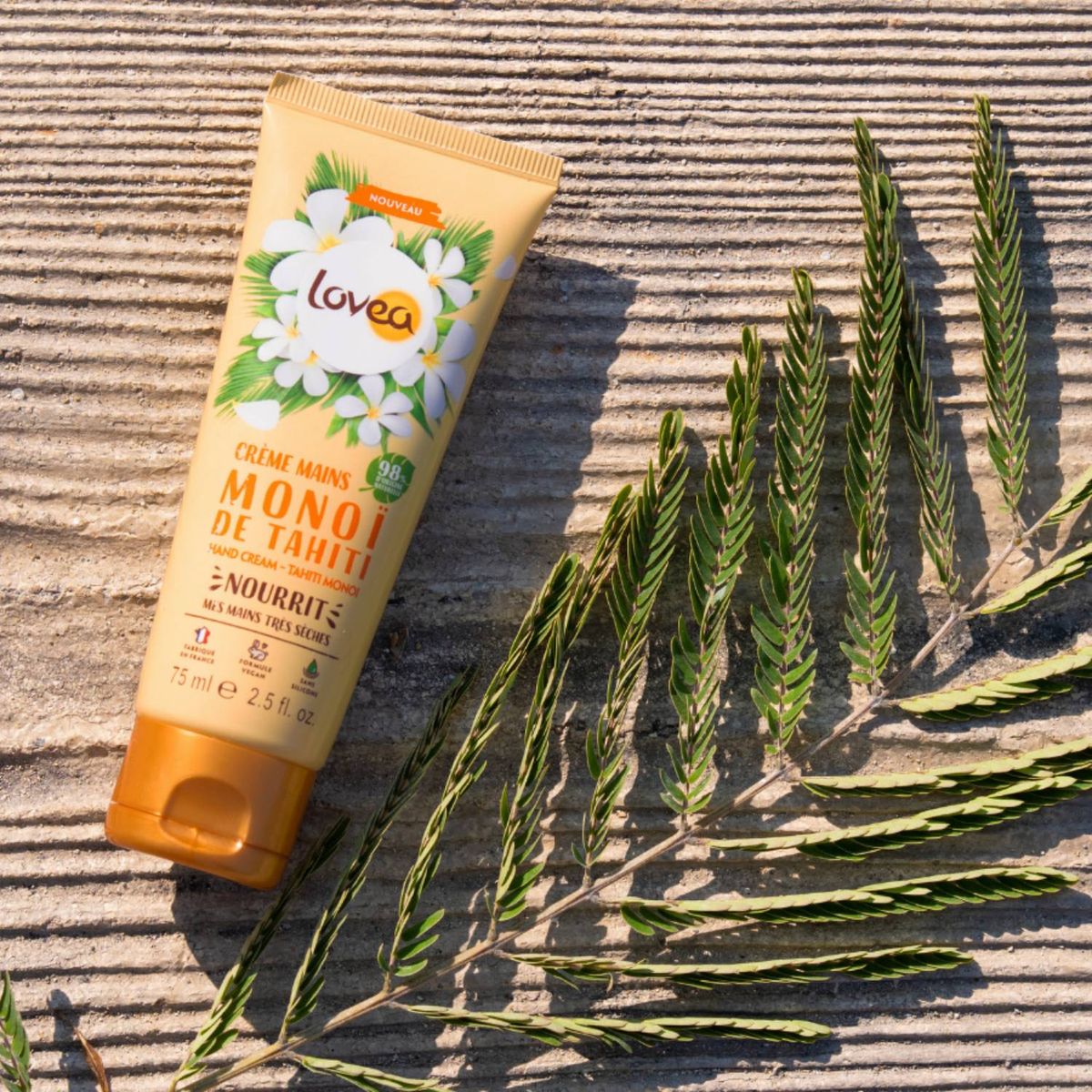 LOVEA - Crema de Manos Aceite de Monoï - Lovea - 75ml.-