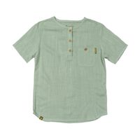 Camisa Lino Zelki Kids LightGreen