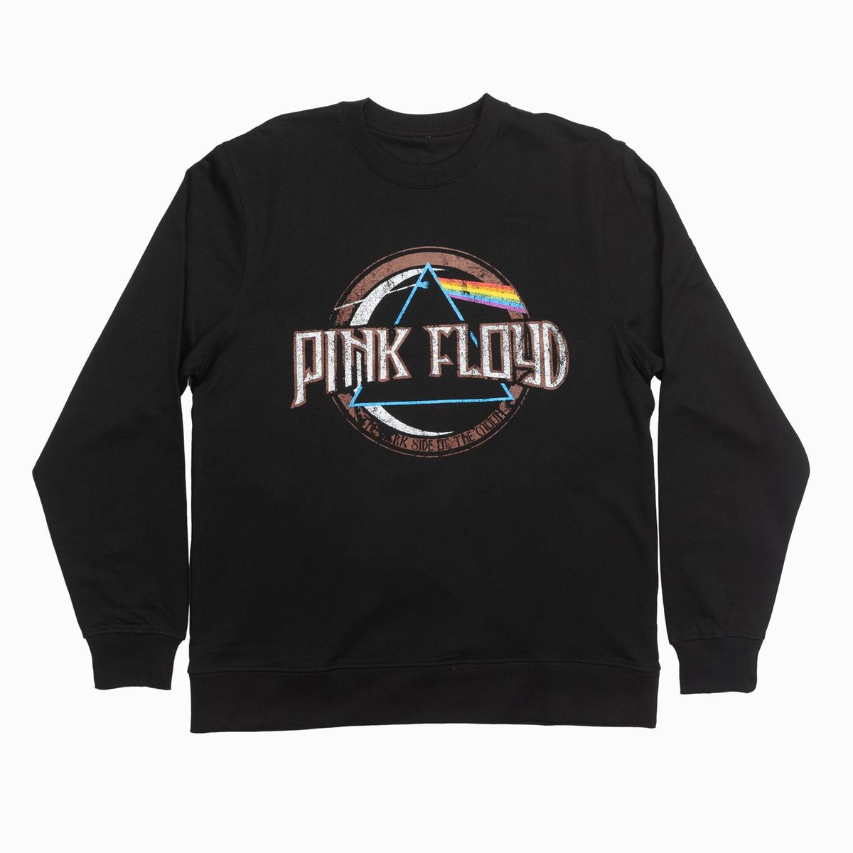 PINK FLOYD - Poleron Mujer Pink Floyd Full Dark  Negro Pink Floyd