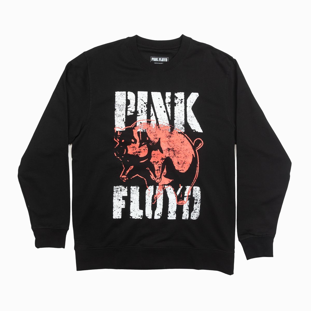 PINK FLOYD - Poleron Hombre Pink Floyd Heart Negro Pink Floyd