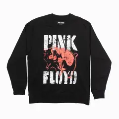 PINK FLOYD - Poleron Hombre Heart Negro