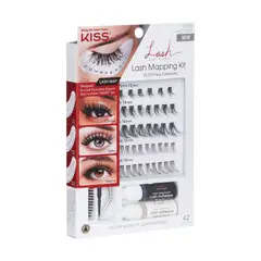 KISS BY IMSIBEAUTY - PESTAÑAS DIY FAUX EXTENSIONES KIT MAPPING