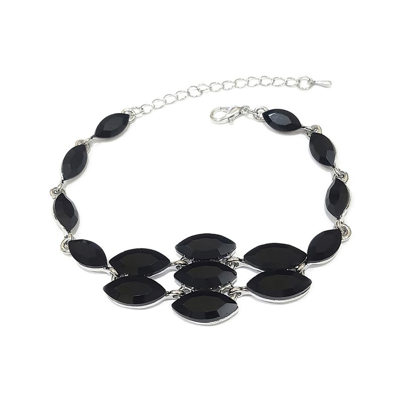 GENERICO - Brazalete  Pulsera Fantasía Para Fiesta De Cristales Kk