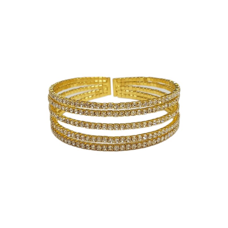 GENERICO - Brazalete  Pulsera Fantasía Para Fiesta De Strass Glow