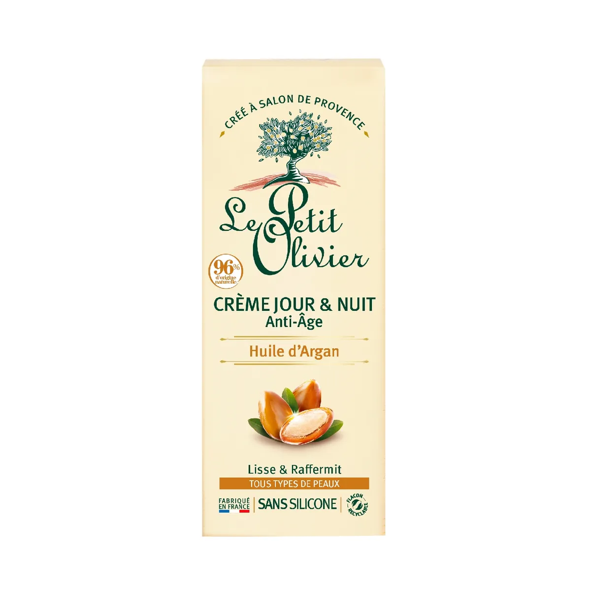 LE PETIT OLIVIER - Crema Día y Noche Antiage con Argán - LPO - 50 ml.
