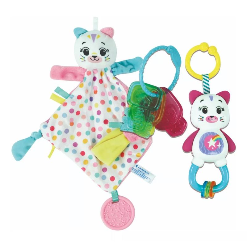 CLEMENTONI - Pack De Regalo Para Recién Nacido Rosado Clementoni