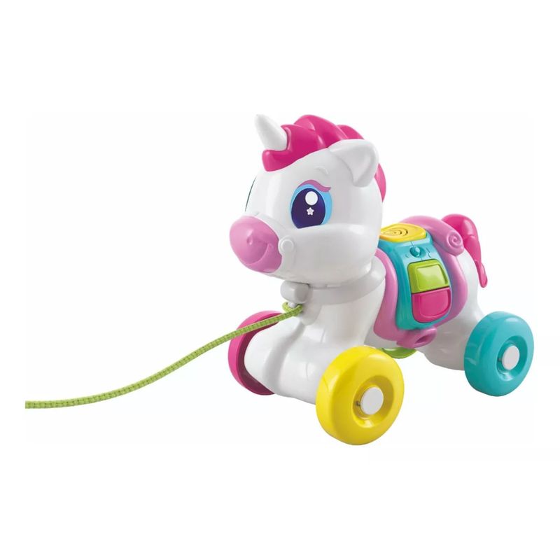 CLEMENTONI - Juguete De Arrastre Electrónico Clementoni Baby Unicornio