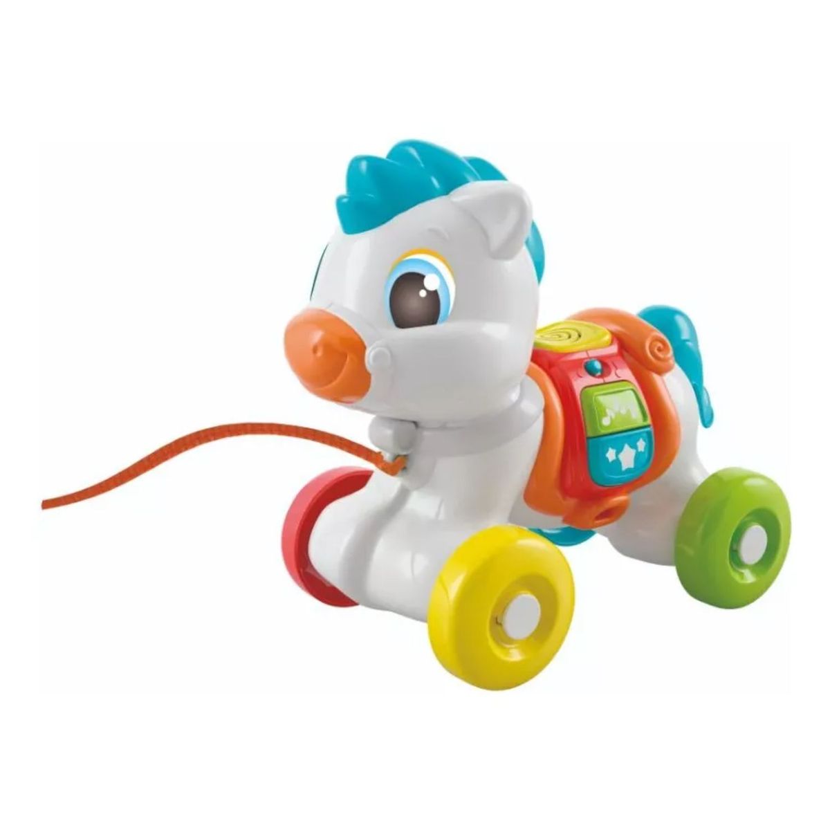 CLEMENTONI - Juguete De Arrastre Baby Pony Clementoni