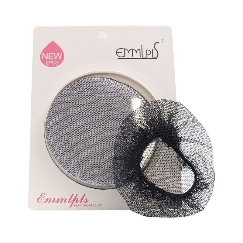 COSMETICAVAL - 2 Mallas red elasticada para cabello peinados pelucas pelo.