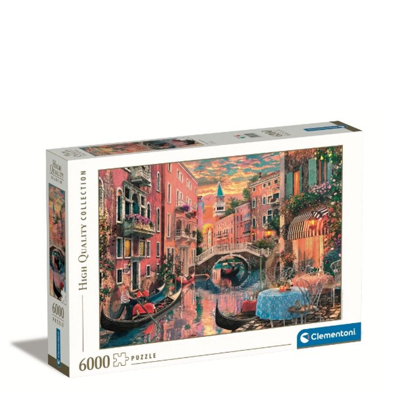 CLEMENTONI - Puzzle 6000 piezas Atardecer en Venecia