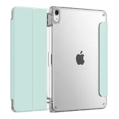 GENERICO - Carcasa Smart Cover Clear Para iPad Air 4ta/ 5ta Gene 10.9 Verde