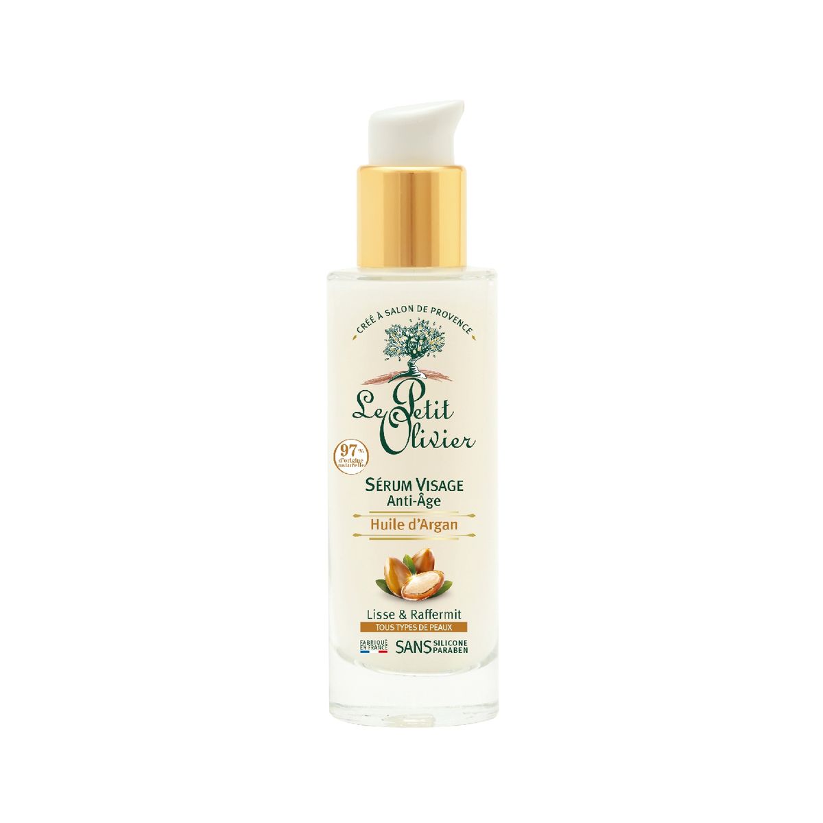 LE PETIT OLIVIER - Sérum Antiage Argan - Producto Vegano - LPO - 30 ml.