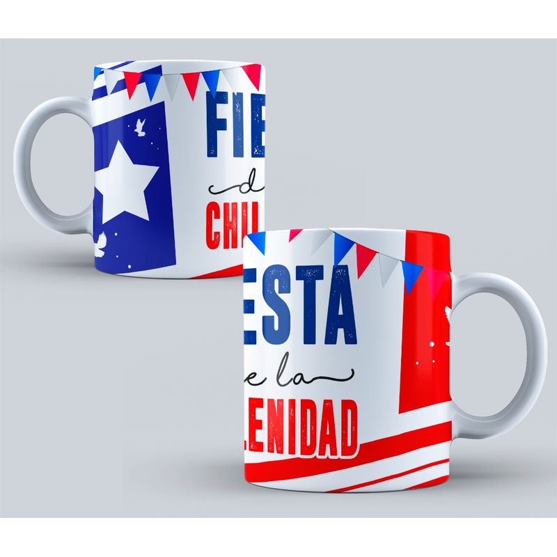 GENERICO - Tazón Tazones Fechas Patrias Collection mod 2-15