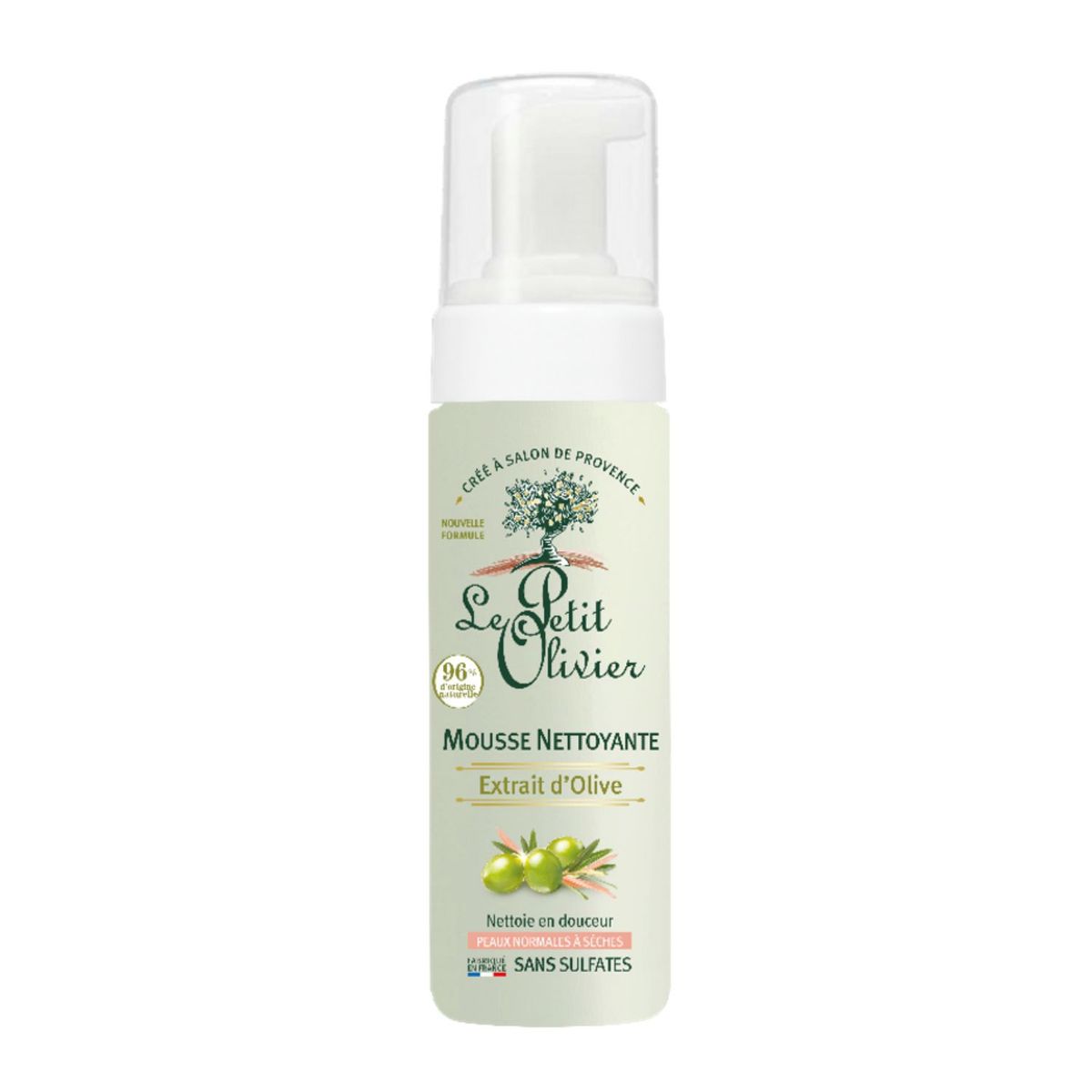 LE PETIT OLIVIER - Espuma limpiadora - Producto Vegano - Le Petit Olivier - 150 ml.