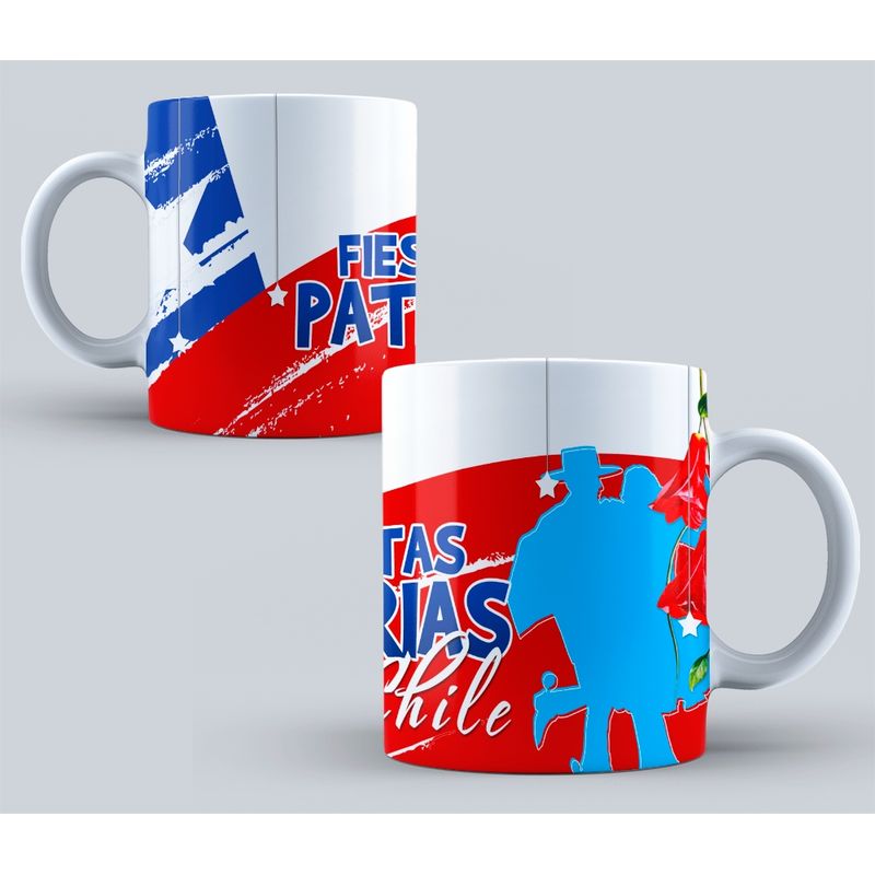 GENERICO - Tazón Tazones Fechas Patrias Collection mod 4-15