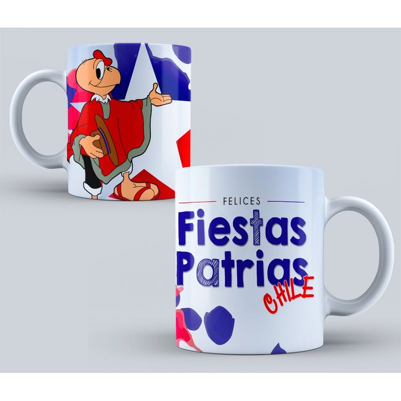GENERICO - Tazón Tazones Fechas Patrias Collection mod 10-15