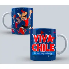 GENERICO - Tazón Tazones Fechas Patrias Collection mod 13-15
