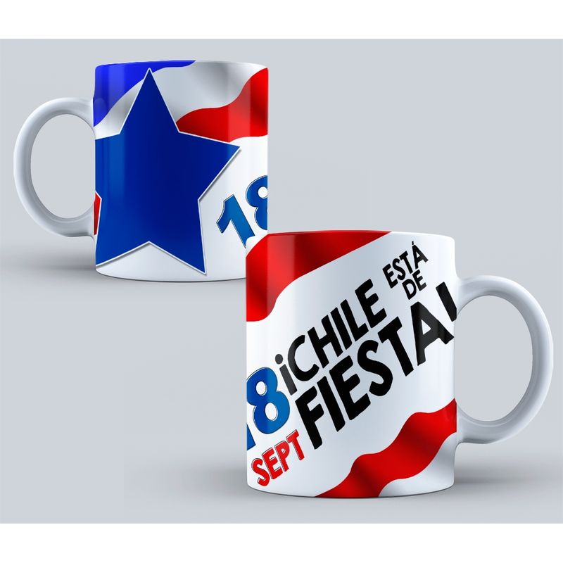 GENERICO - Tazón Tazones Fechas Patrias Collection mod 15-15