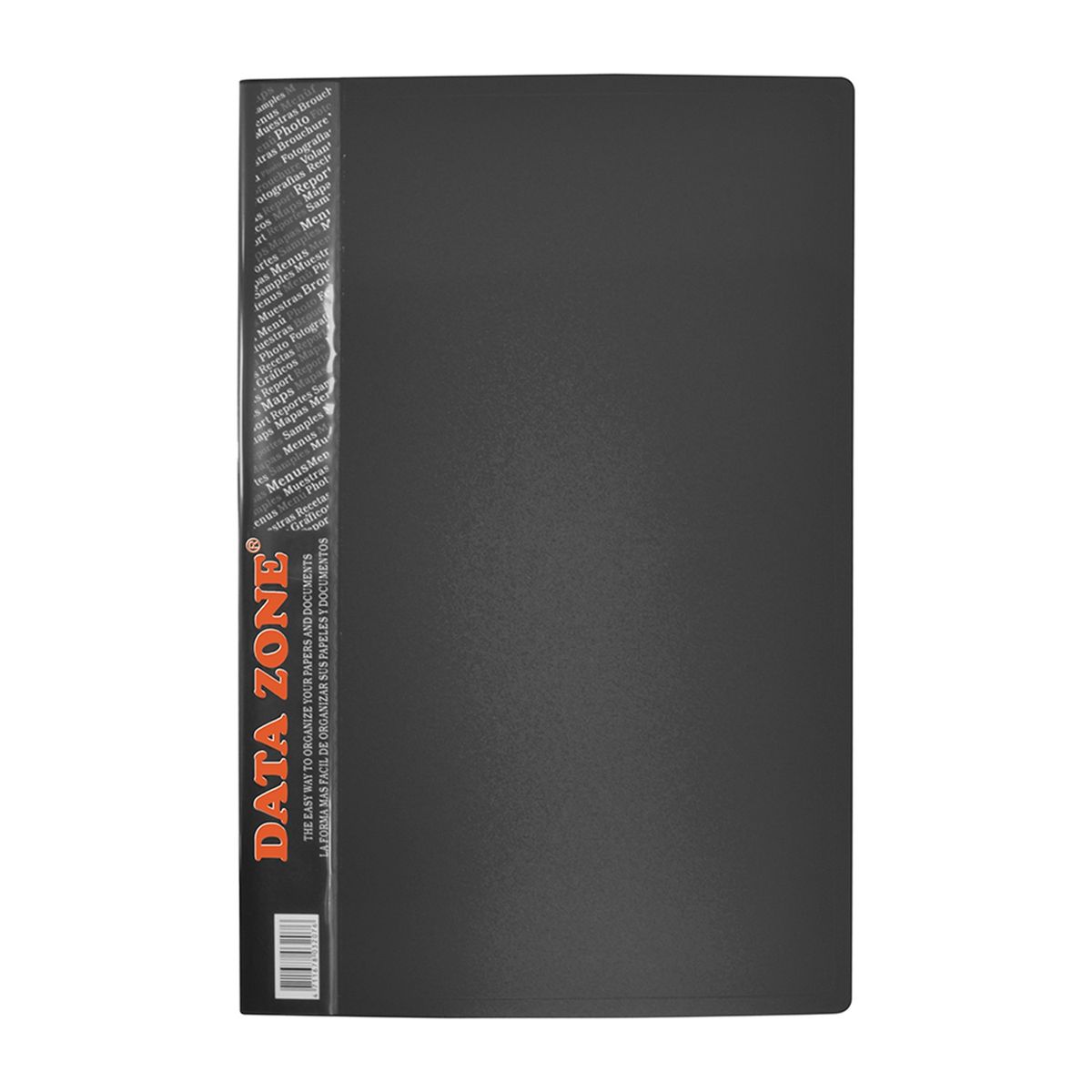 DATA ZONE - CARPETA OFICIO 30 FUNDAS NEGRO