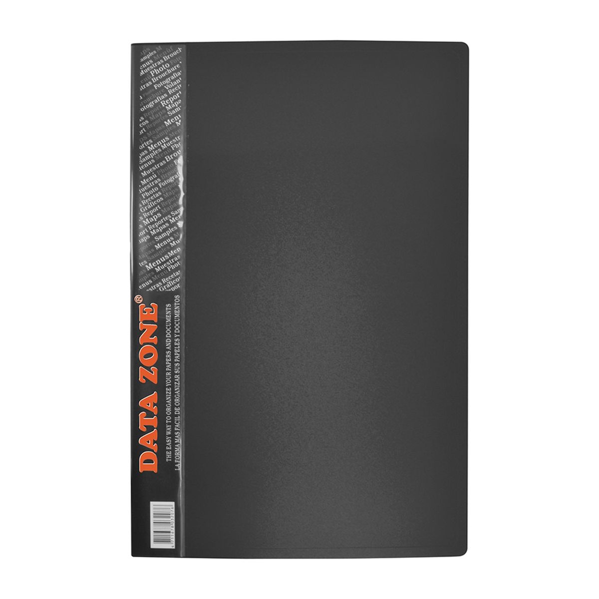 DATA ZONE - CARPETA OFICIO 40 FUNDAS NEGRO