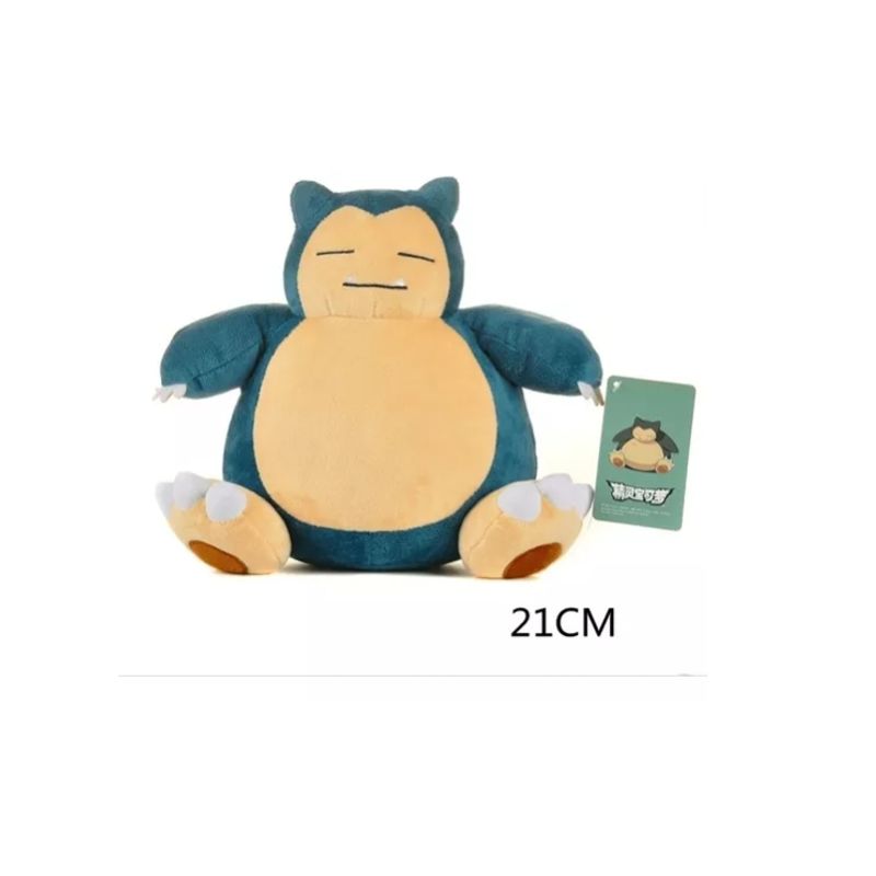 GENERICO - Peluche Pokemon Snorlax 23 X 28 X 18 Cm Niños Regalo