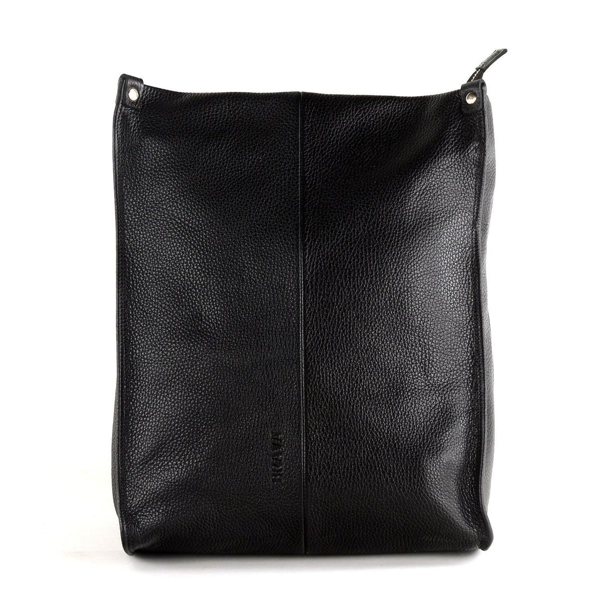 BRAVA - Mochila de cuero BRAVA modelo ISABEL Negro