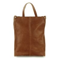 Mochila de cuero modelo ISABEL Marrón