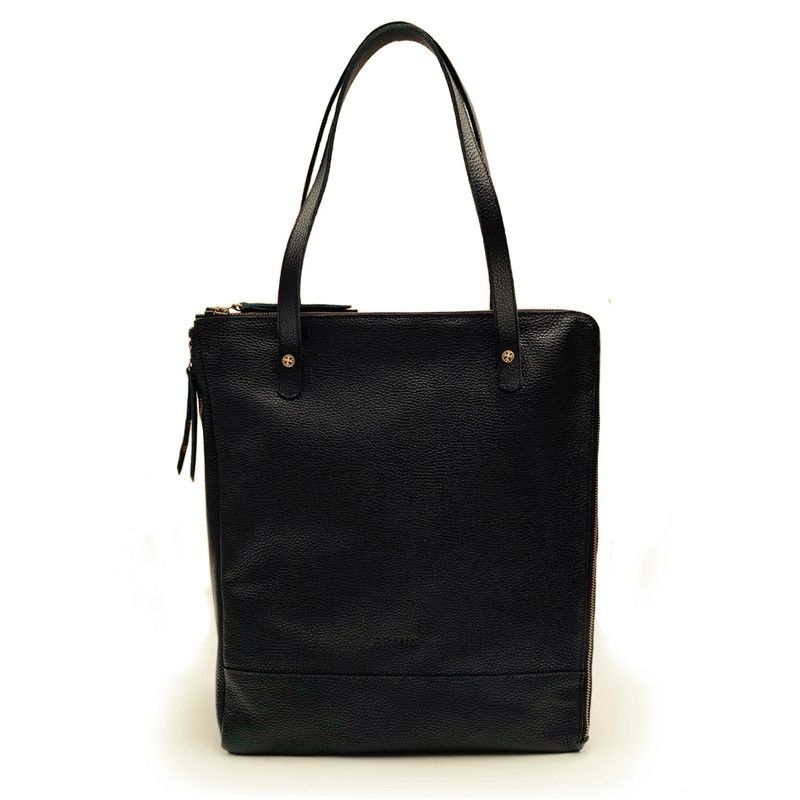 BRAVA - Cartera de cuero BRAVA modelo JOSEPHINE Negro