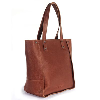 Imagen 2 del producto Cartera de cuero modelo LEONOR Marrón