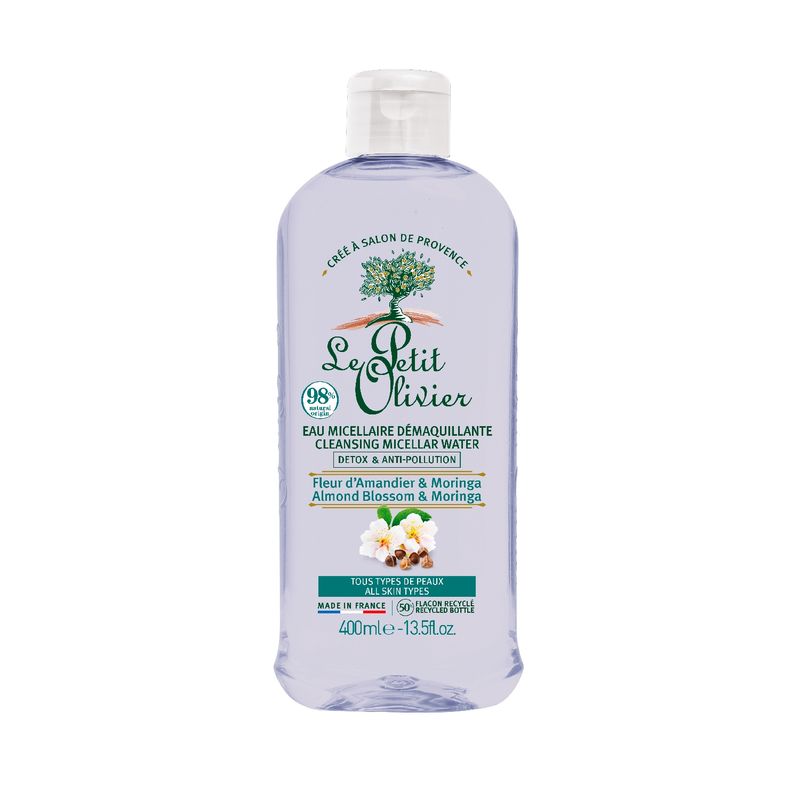 LE PETIT OLIVIER - Agua Micelar Desmaquillante Detox & Anti Contaminación - LPO - 400 ml