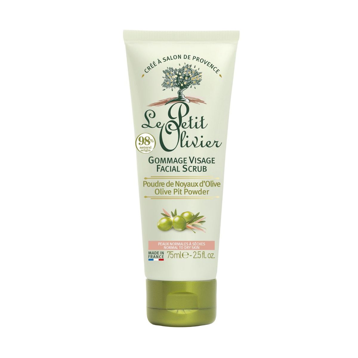 LE PETIT OLIVIER - Gel exfoliante Rostro Oliva - Le Petit Olivier - 75 ml.