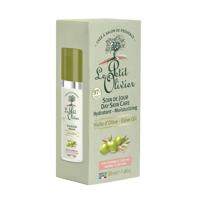 LE PETIT OLIVIER - Cuidado de Día Rostro hidratante intensa - Le Petit Olivier - 50 ml.