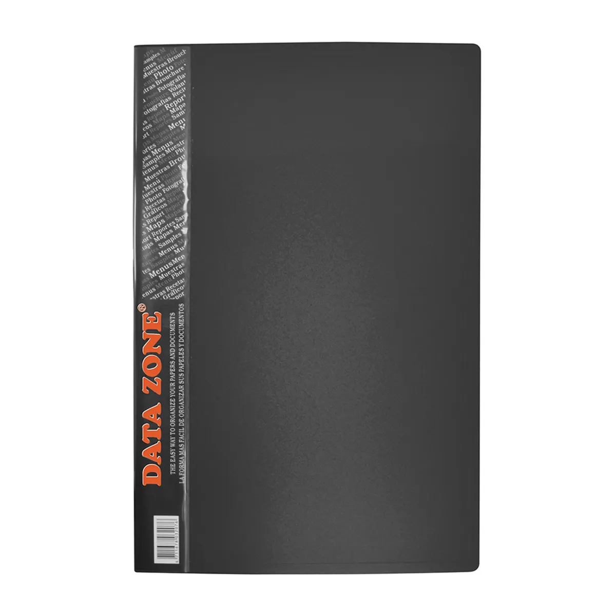 DATA ZONE - CARPETA OFICIO 60 FUNDAS NEGRO