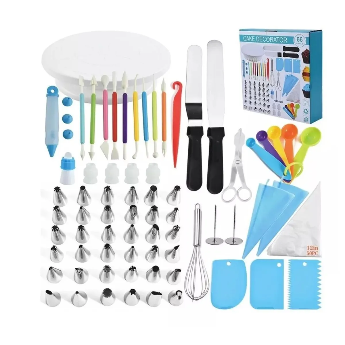 GENERICO - Set De Repostería 66 Piezas