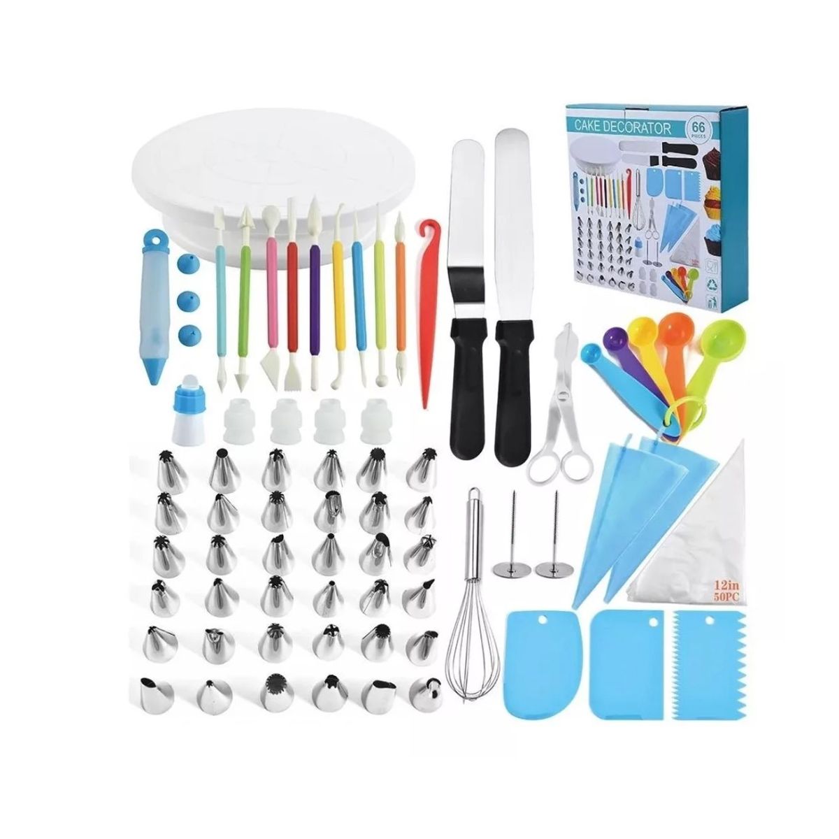 GENERICO - Set De Repostería 66 Piezas