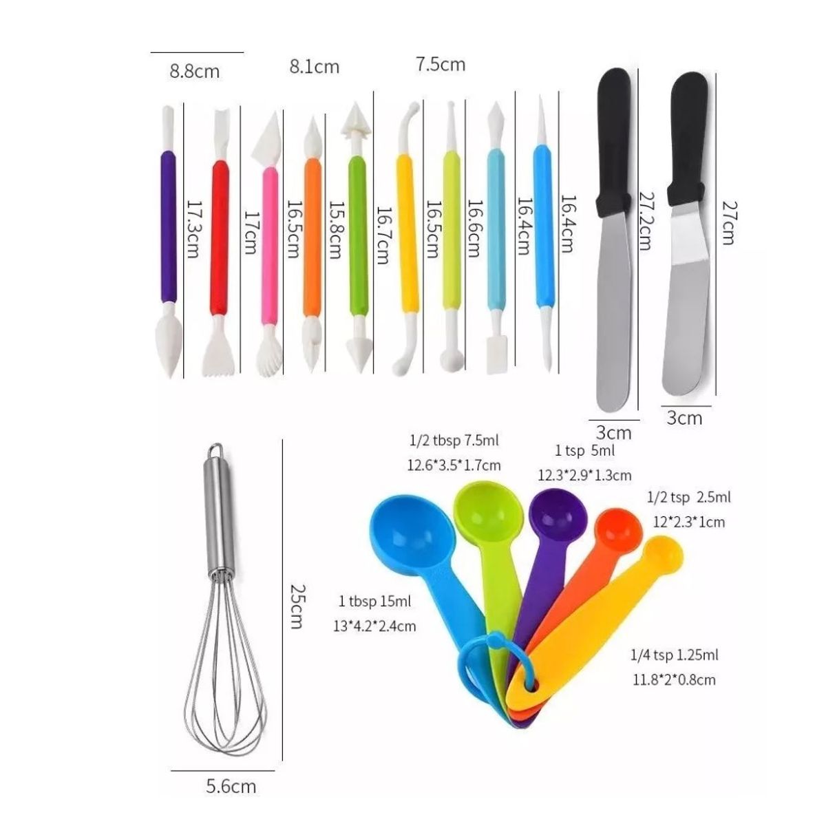 GENERICO - Set De Repostería 66 Piezas