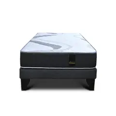SLEEPWELL - Cama Europea Luxory 1.5 Plaza Box