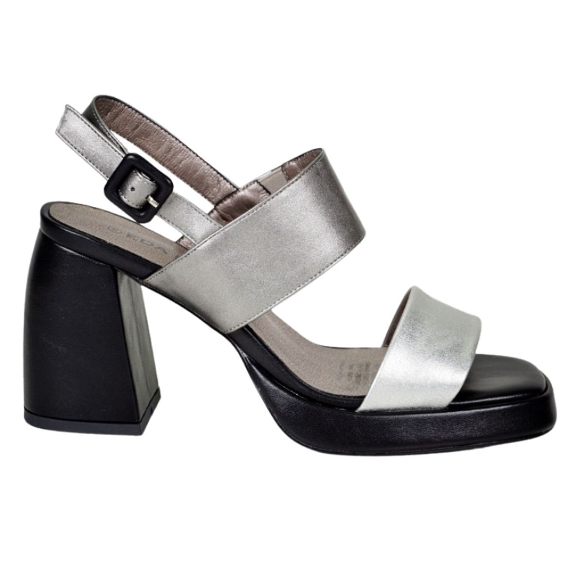 EDA MANZINI - Sandalia Ayzel Plateado EDA MANZINI