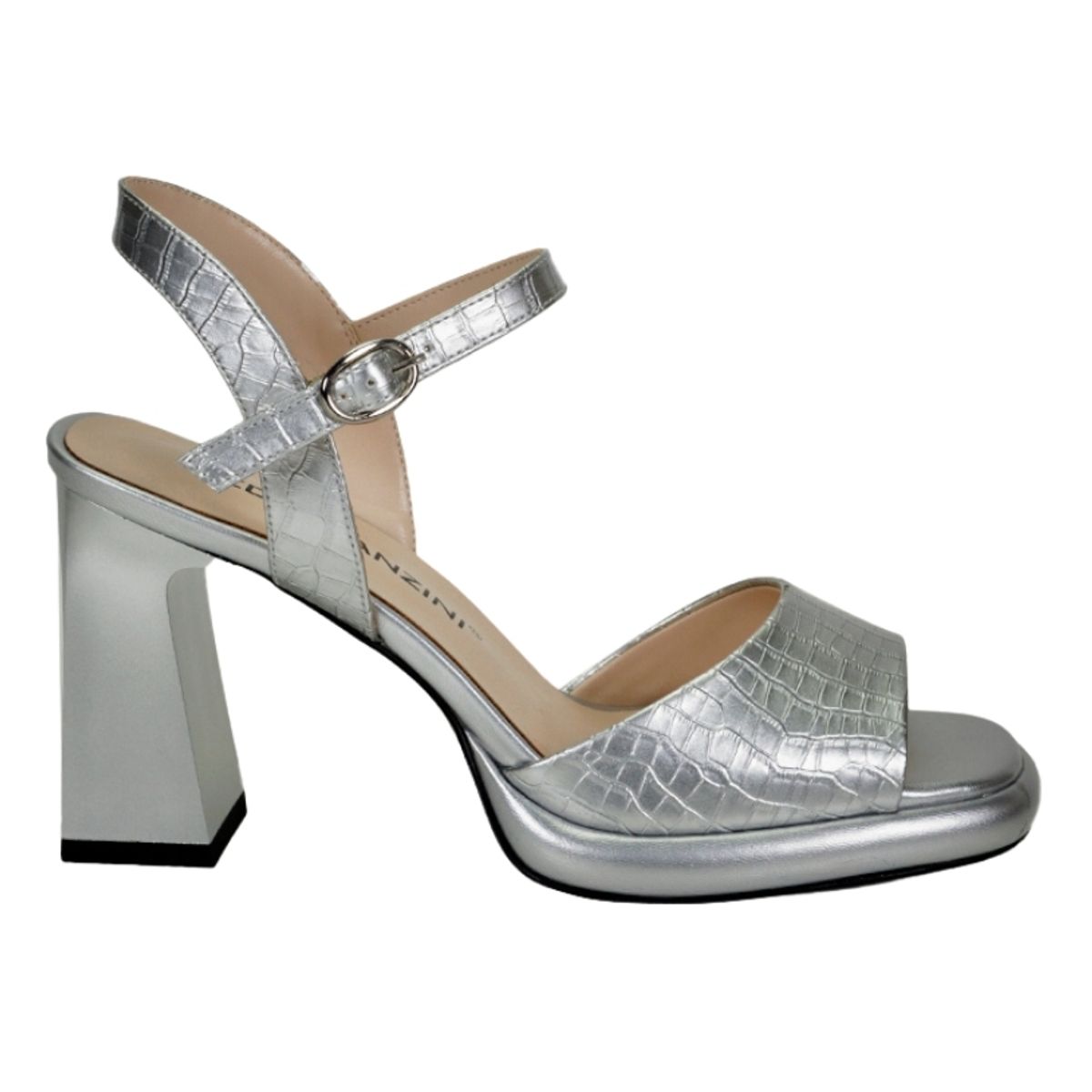 EDA MANZINI - Sandalia Shirim Plateado EDA MANZINI