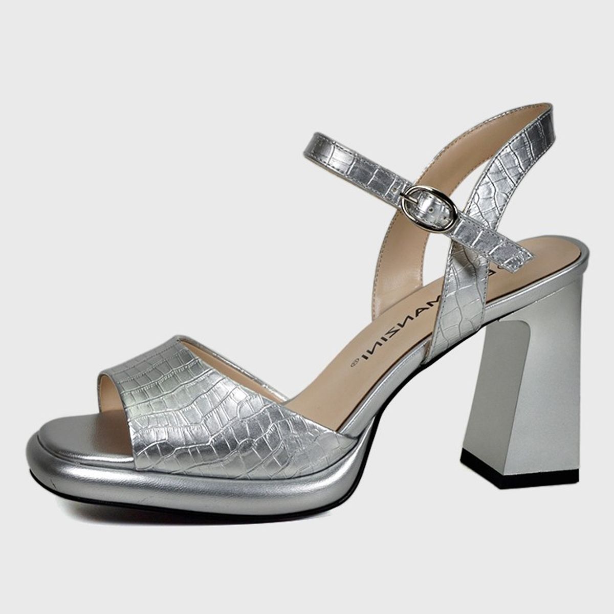EDA MANZINI - Sandalia Shirim Plateado EDA MANZINI