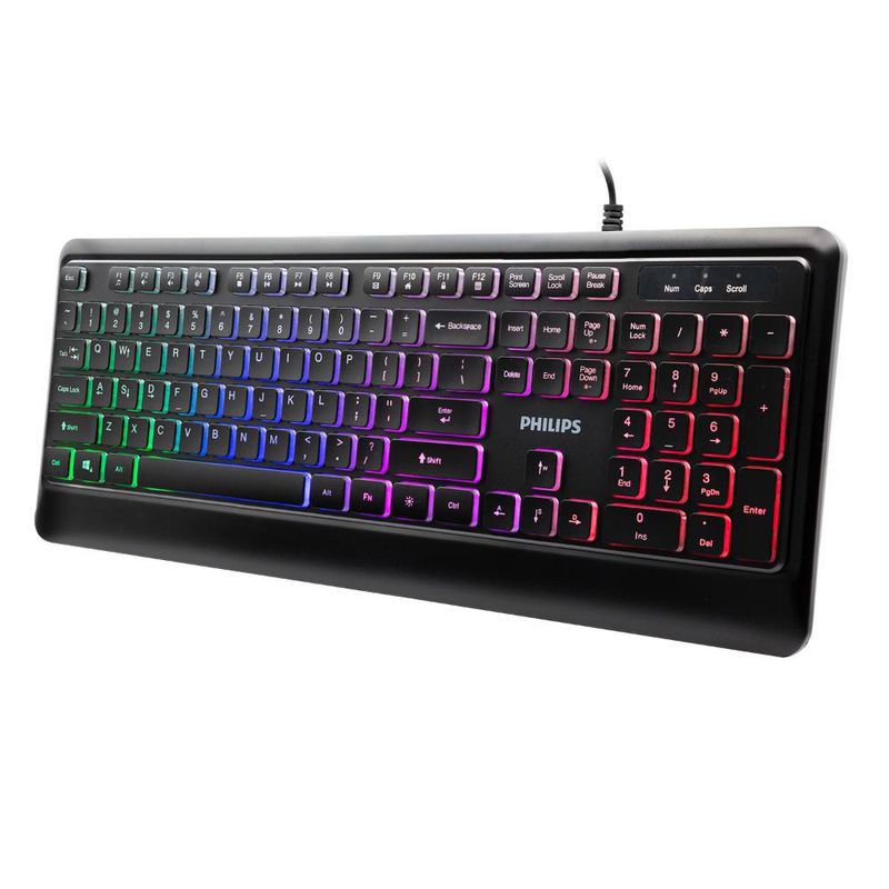 PHILIPS - SPK8294 TECLADO ALÁMBRICO GAMER PHILIPS INGLES PHILIPS