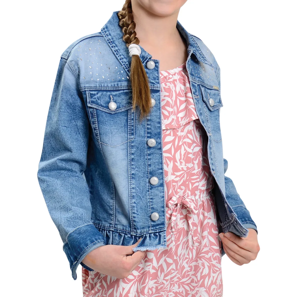 EXCEPTION - Chaqueta Mezclilla Niña Exception